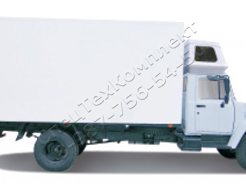 Автофургон ГАЗ-3307/09 ( Газон ) с надкрышным спальником